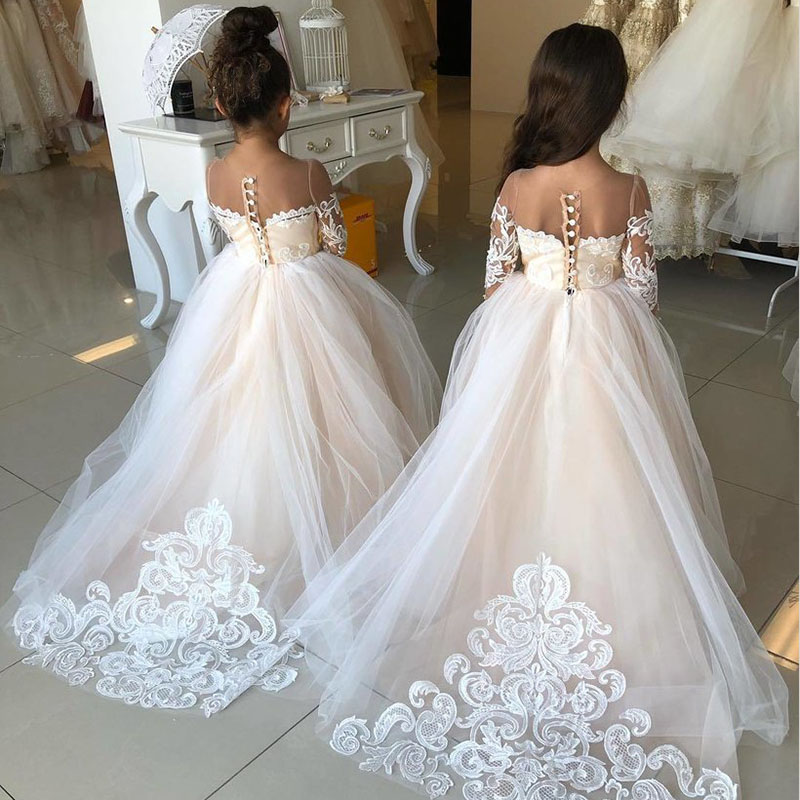 vestidos de niña de las flores Outlet