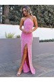 Color mostrado Cubierta Halter Lentejuelas Terciopelo Largo Vestidos de fiesta Outlet