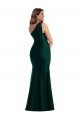 Evergreen Sirena Un Hombre Satén sedoso Largo Formales Vestidos de dama de honor / Vestidos de fiesta Outlet