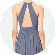 Keyhole Vestidos de dama de honor Outlet