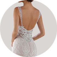 Espalda baja Vestidos de novia Outlet
