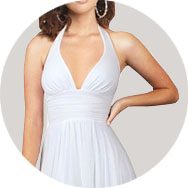 Sin mangas Vestidos de novia Outlet